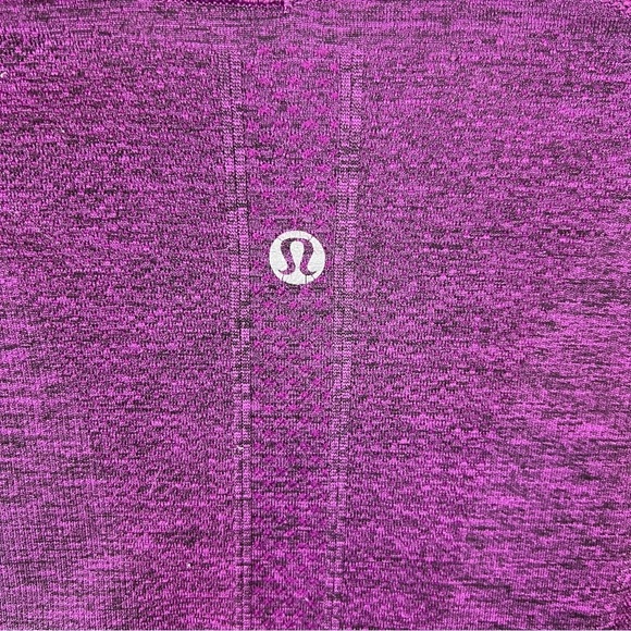 Lululemon Run Swiftly Tech Long Sleeve Purple Heather - Picture 5 of 6